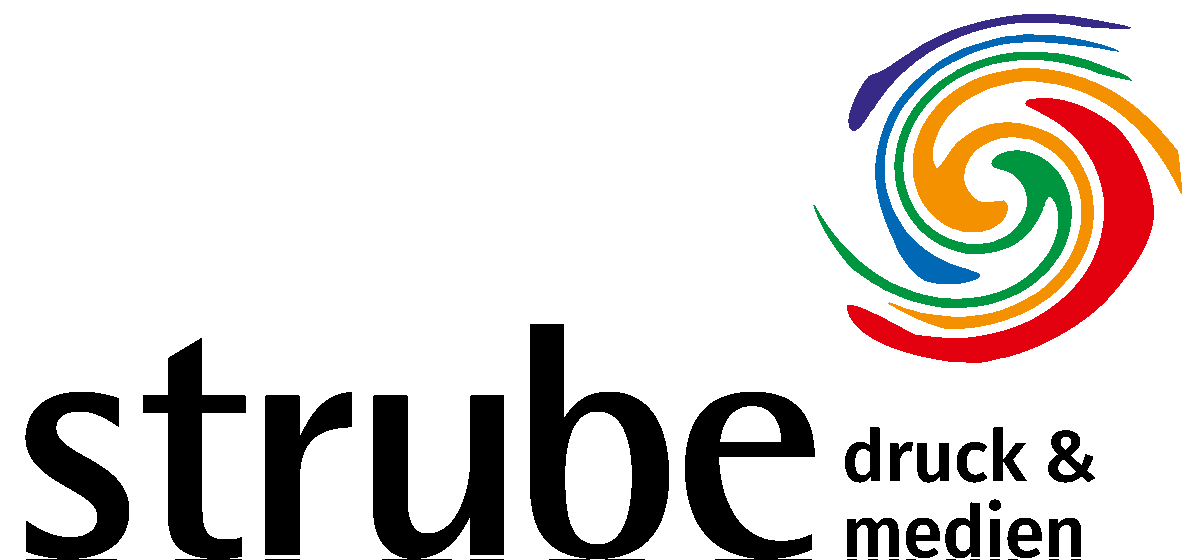 4c Logo der Strube Druck & Medien GmbH – Druckerei und Medienproduktion